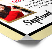 今月の賞ポスターの写真表示従業員 ポスター (角)