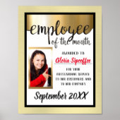 今月の賞ポスターの写真表示従業員 ポスター (正面)