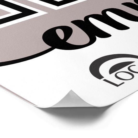 今月の2.5X3IN写真従業員の表示ポスター ポスター (角)