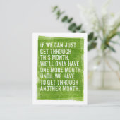 今月中もし間に入るだけだ… ポストカード (スタンド正面)