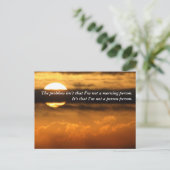 今朝お会いして何が良い? ポストカード (スタンド正面)