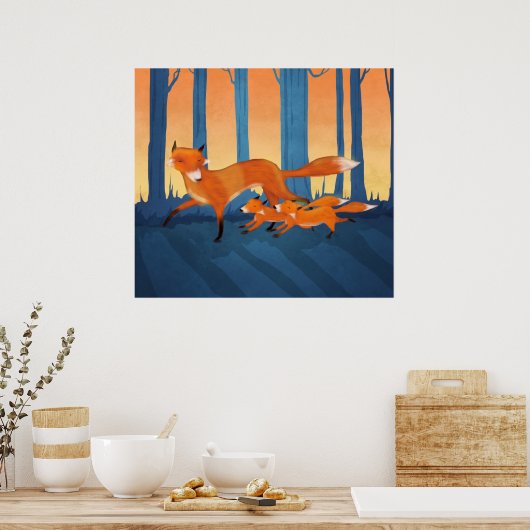 今来の子供たち ポスター (キッチン)