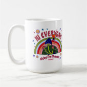 今楽しむ時が経つ コーヒーマグカップ (左)