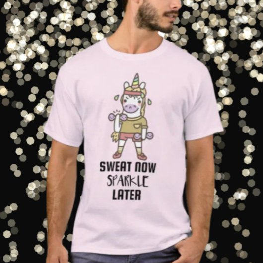 今流す汗が将来の輝きになる Tシャツ