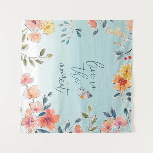 今生きる-自然の至福 タペストリー (正面(横))