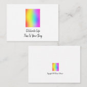 今祝日の人生 ノートカード (正面/裏面)