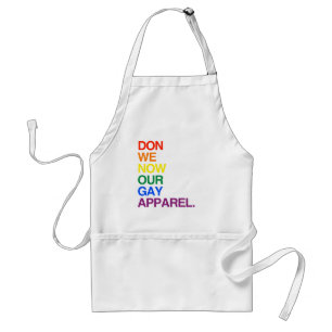 今私達ドン私達の陽気な服装- .PNG スタンダードエプロン