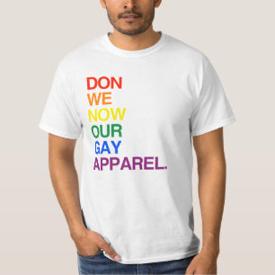 今私達ドン私達の陽気な服装- .PNG Tシャツ