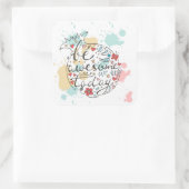 今素晴らし日 スクエアシール (バッグ)