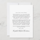 今結婚した後のパーティー写真の結婚発表 (裏面)