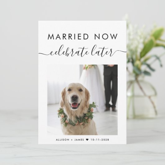 今結婚した後の祝写真の取り消し (スタンド正面)