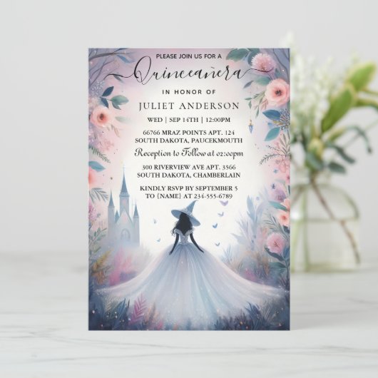 今自然ツリーウィッチエンチャント森キンセアニェラ 招待状 (スタンド正面)