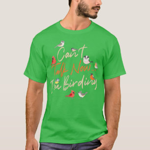 今話せない私は野鳥観察鳥 Tシャツ