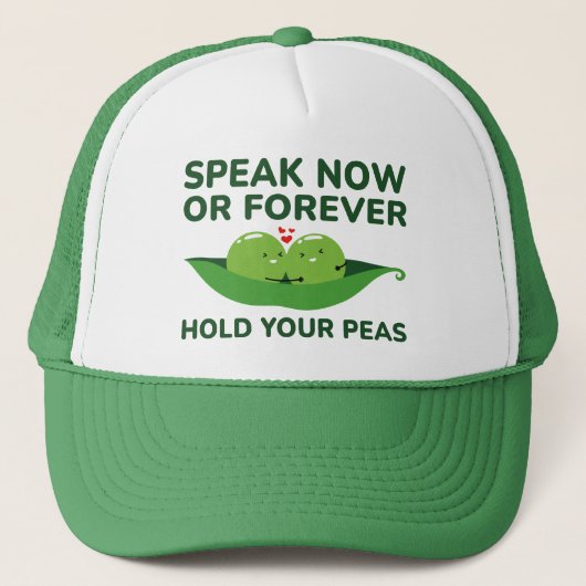 今話時か永遠にあなたの豆を保持 キャップ (正面)