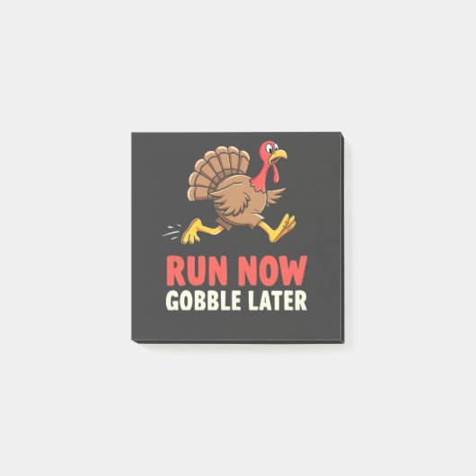 今走後のトルコのランナーマラソンを食べる ポストイット (正面)
