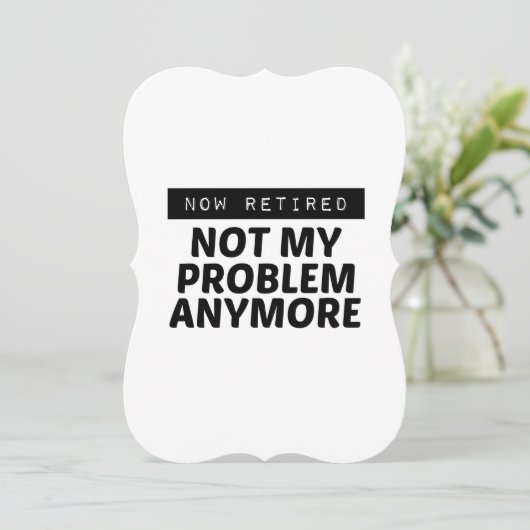 今退職したは 案内状 (スタンド正面)