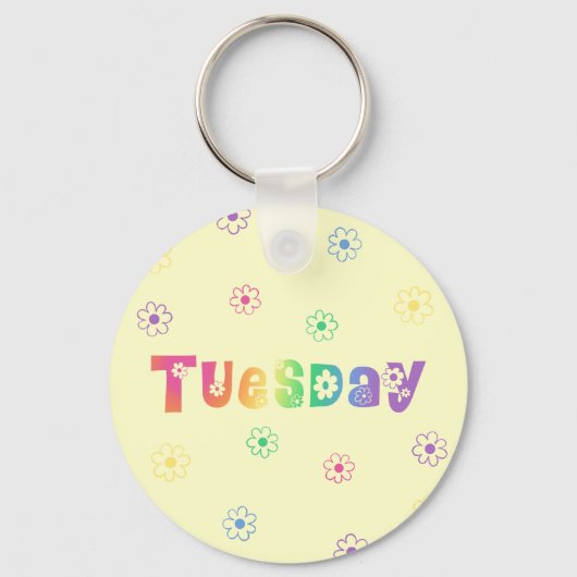 今週の火曜日のかわいい日 キーホルダー (正面)