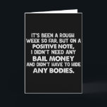 今週はつらかったけど、前向きに考えるとよかった カード<br><div class="desc">今週はつらかったけど、前向きに考えるとよかった　しなかった</div>