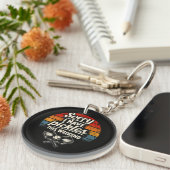 今週末はピクルスがあってすみません キーホルダー (正面右)