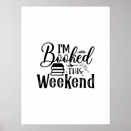 今週末読の予定 ポスター (正面)