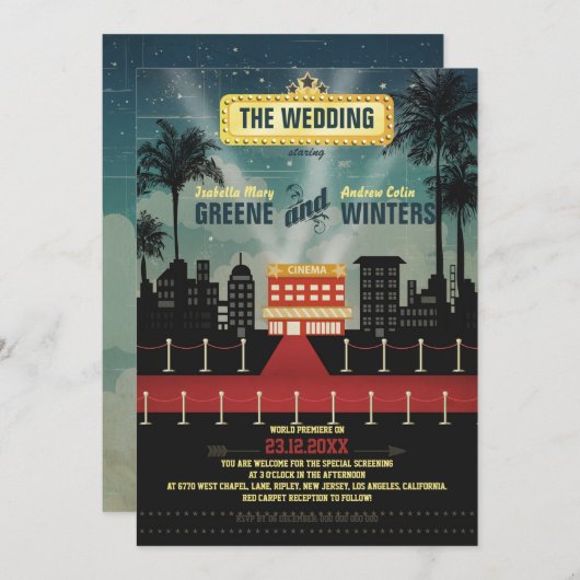 今遊の 招待状 (正面/裏面)