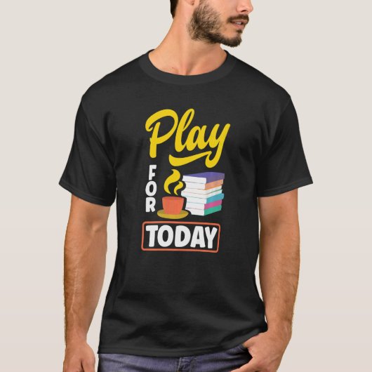 今遊日茶飲みティーティーブルーイングカップO Tシャツ (正面)