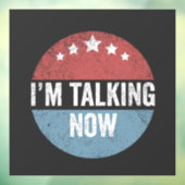 今、トランプ・カマラ大統領の討論について話している ウィンドウサイン (シート3)