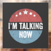 今、トランプ・カマラ大統領の討論について話している ウィンドウサイン (シート2)