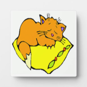 今…寝てい忙しる フォトプラーク