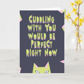 今、愛するあなたと抱き合うのが最高に幸せな時間よ カード (黄色い花)