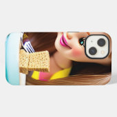 今、感じてる？ iPhoneケース (裏面横)