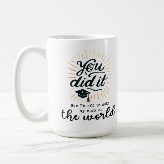 今、私はオフ コーヒーマグカップ (左)