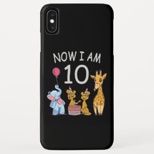 今、私は動物園で10歳の10誕生日である iPhone XS MAXケース