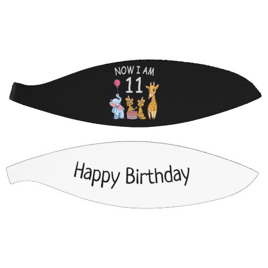 今、私は動物園で11歳の11誕生日 バスケットボール (パネル)