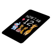 今、私は動物園で12歳の12誕生日である マグネット (左側)