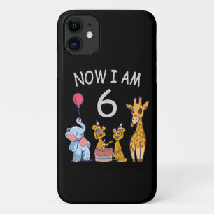 今、私は動物園で6歳の6誕生日だ iPhone 11 ケース