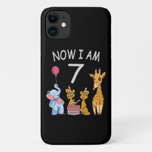 今、私は動物園で7歳の7誕生日だ iPhone 11 ケース