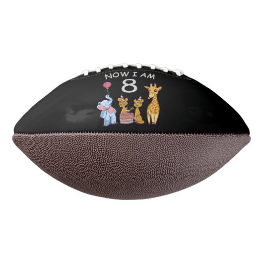 今、私は動物園で8歳の8誕生日である アメリカンフットボール (回転270)