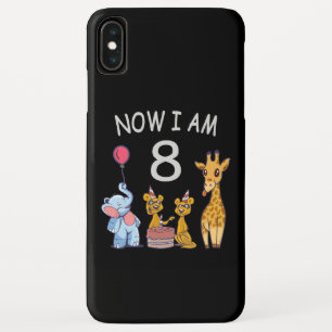 今、私は動物園で8歳の8誕生日である iPhone XS MAXケース
