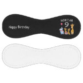 今、私は動物園で9歳の9誕生日だ ソフトボール (パネル)