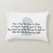 "今、私は眠りに私を横たえる"アクセント枕 アクセントクッション (裏面)