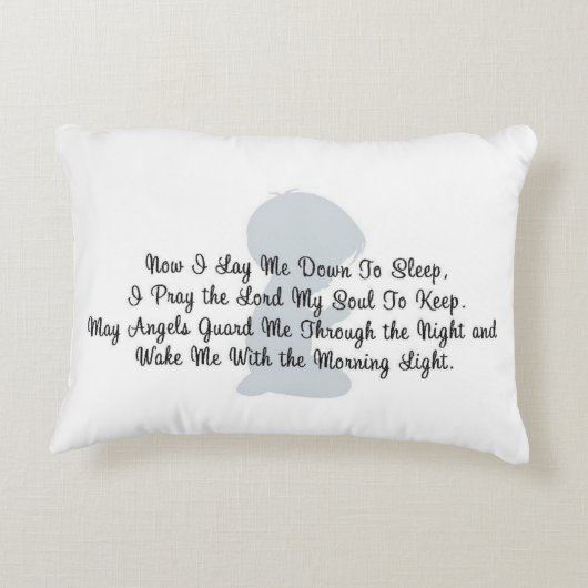 "今、私は眠りに私を横たえる"アクセント枕 アクセントクッション (裏面)