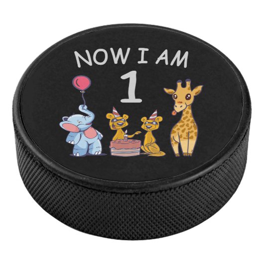 今、私は1歳の動物園の1歳の誕生日である アイスホッケーパック (3/4)