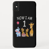 今、私は1歳の動物園の1歳の誕生日である Case-Mate iPhoneケース (裏面)