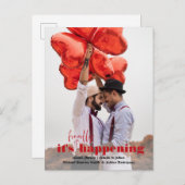 今、起こってる!|楽しい写真エンゲージメント 案内ポストカード (正面/裏面)