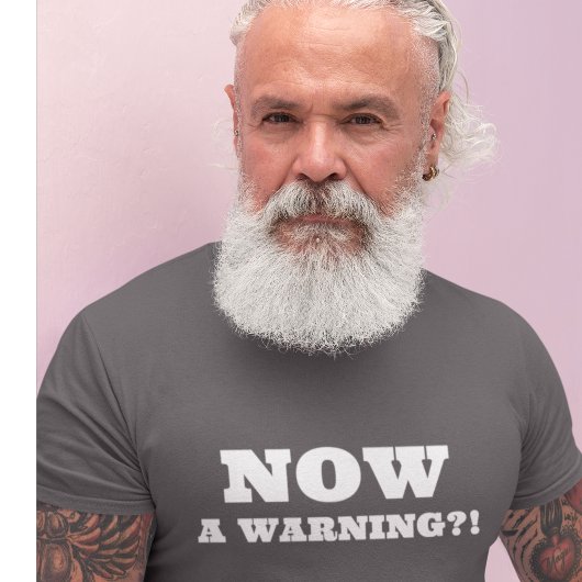 今A警告の?! Tシャツ