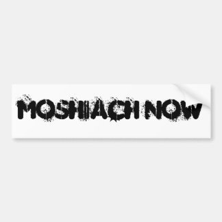今MOSHIACH バンパーステッカー