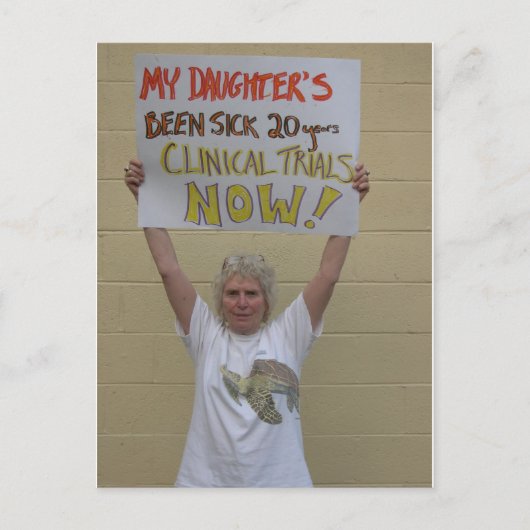 今rivkaの臨床試験郵便はがき ポストカード (正面)