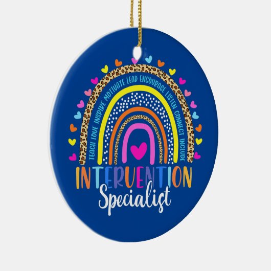 介入スペシャリストレオパドレンドレインボー先生 セラミックオーナメント (右)