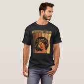 介入者先生アフロ・アフリカ黒人歴史 Tシャツ (正面フル)